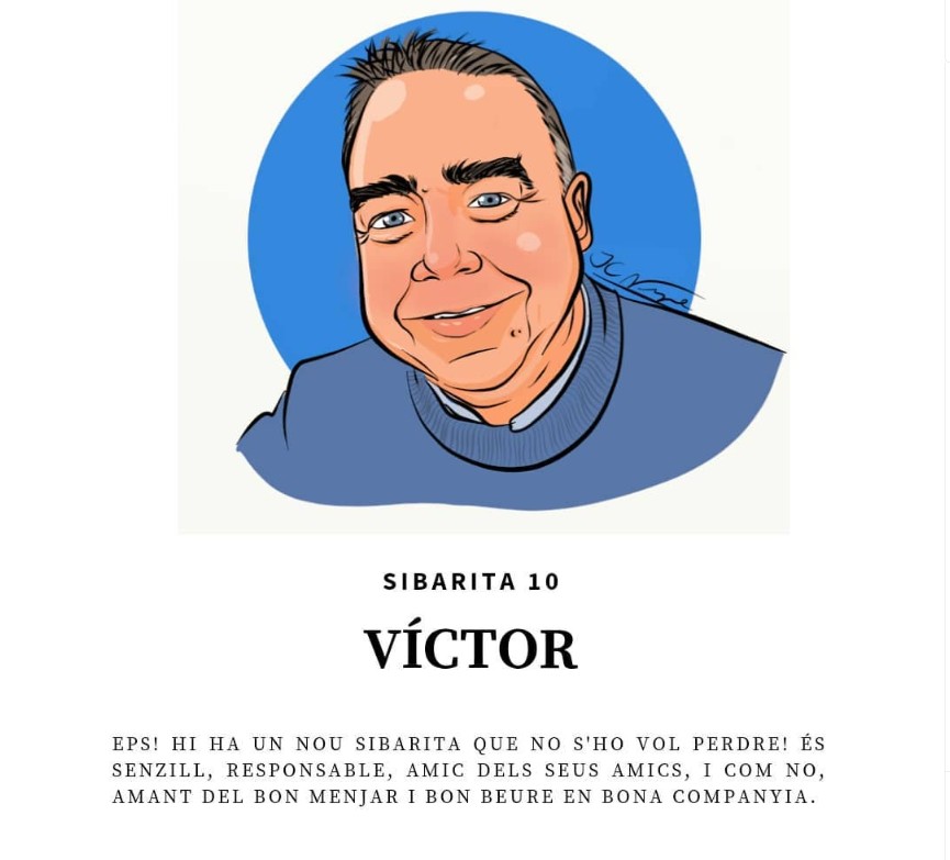 Caricatura Víctor