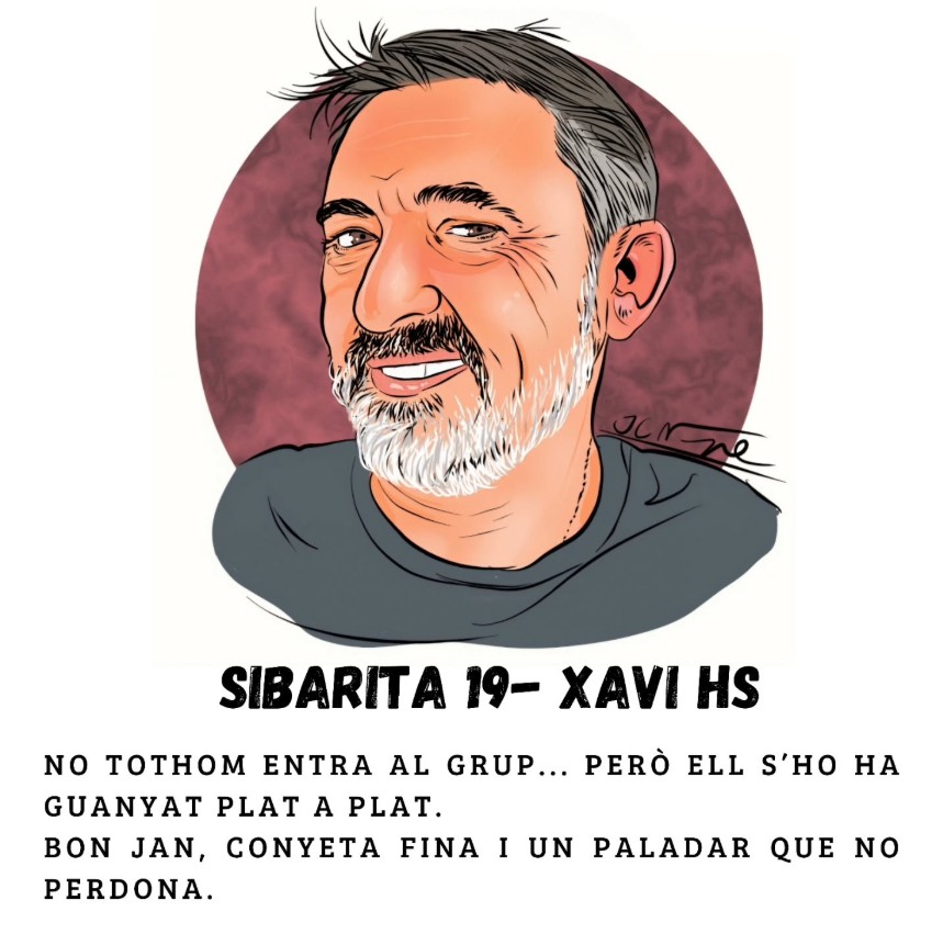 Caricatura Xavi HS